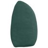 vidaXL Coussin de Dos Vert fonc&eacute; 160 x 24 x 50 cm Velours