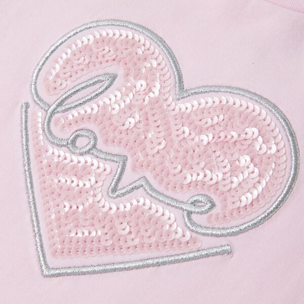 T-shirt pour enfants rose clair 128