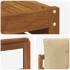 vidaXL Ensemble de canap&eacute;s d'ext&eacute;rieur 6 pcs Naturel et Beige