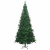 vidaXL Arbre de Noël artificiel pré-éclairé et boules L 240 cm vert