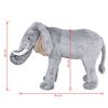 vidaXL Jouet en peluche &Eacute;l&eacute;phant Gris XXL