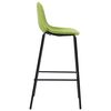 vidaXL Ensemble de bar 5 pcs Tissu Vert