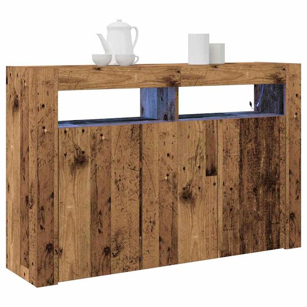 vidaXL Buffet Bois ancien 116 x 30 x 75 cm Bois d'ing&eacute;nierie