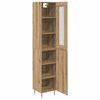 vidaXL Haut Armoire 2 pcs Ch&ecirc;ne artisanal Bois d'ing&eacute;nierie