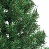 vidaXL Sapin de No&euml;l artificiel pr&eacute;-&eacute;clair&eacute; Vert 240 cm PVC