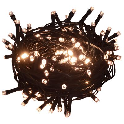 vidaXL Sapin de Noël artificiel avec LED et support Argenté 180 cm PET