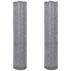 vidaXL Polaires de peintre antid&eacute;rapantes 2 pcs 25 m 180 g/m&sup2; gris
