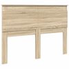 vidaXL T&ecirc;te de lit Ch&ecirc;ne Sonoma 150 cm Bois d'ing&eacute;nierie
