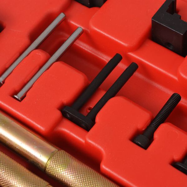 vidaXL Kit d'outils de rivetage de cha&icirc;nes de distribution Mercedes