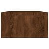 vidaXL Support de moniteur Ch&ecirc;ne marron 100x24x13 cm Bois d'ing&eacute;nierie