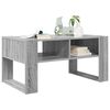vidaXL Table basse Gris Sonoma 92 x 53 x 45 cm Bois d'ing&eacute;nierie