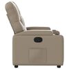 vidaXL Fauteuil inclinable Cappuccino Similicuir