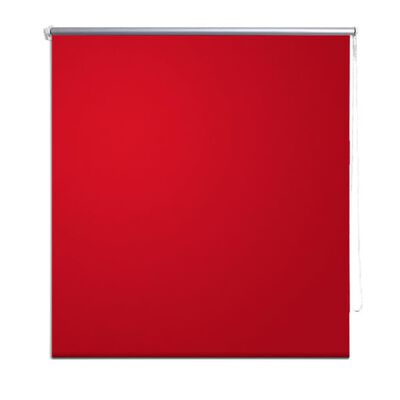 Store enrouleur occultant 80 x 230 cm rouge