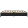 vidaXL Cadre de lit sans matelas noir 200x200 cm velours