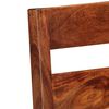 vidaXL Chaises de bar lot de 2 marron bois solide de Sesham