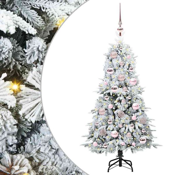 vidaXL Sapin de Noël Artificiel à Branches Articulées Vert 120 cm