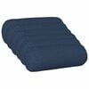 vidaXL Coussin avec oreiller HEERLEN 6 pc Bleu Tissu