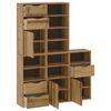 vidaXL Armoires lat&eacute;rales 5 pcs ODDA 40x24x79 cm bois massif pin