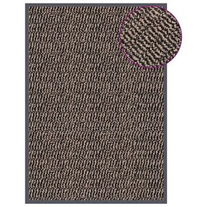 vidaXL Paillasson touffet&eacute; 40x60 cm Marron fonc&eacute;