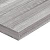 vidaXL Étagères murales 4 pcs sonoma gris 60x10x1,5 cm bois ingénierie