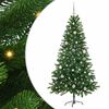 vidaXL Sapin de No&euml;l avec 150 LED avec support Vert 150 cm PE