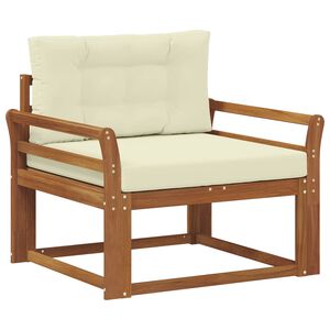 vidaXL Sofa de milieu ext&eacute;rieur Naturel
