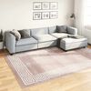 vidaXL Tapis lavable 190x300 cm beige