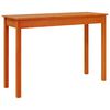 vidaXL Table console marron miel 110x40x75 cm bois massif de pin