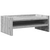 vidaXL Support de moniteur sonoma gris 42x24x16 cm bois d'ing&eacute;nierie
