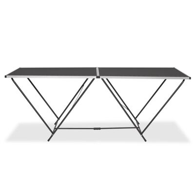 vidaXL Table pliable de collage MDF et aluminium 200 x 60 x 78 cm