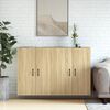 vidaXL Armoires murales 2 pcs chêne sonoma bois d'ingénierie