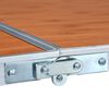 vidaXL Table pliable de camping Aluminium 240x60 cm