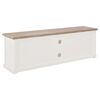 vidaXL Meuble TV Blanc 120x30x40 cm Bois