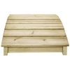 vidaXL Pont de jardin B-Stock 170x74 cm Bois massif de pin impr&eacute;gn&eacute;