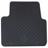 vidaXL Tapis de voiture 4 pcs Noir Caoutchouc