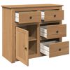 vidaXL Buffet avec tiroirs Panama 93x40x80 cm bois massif de pin