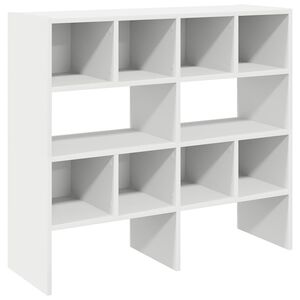 vidaXL &Eacute;tag&egrave;res &agrave; chaussures empilables 2 pcs blanc 89,5x30x40 cm