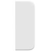 vidaXL Oreille de t&ecirc;te de lit Blanc 40,5 x 40,5 x 4 cm PVC