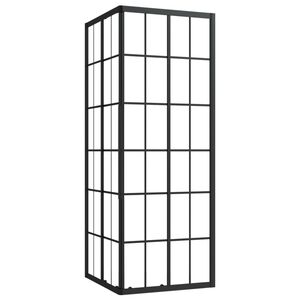 vidaXL Cabine de douche ESG 80x80x180 cm
