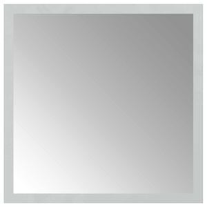 vidaXL Miroir de salle de bain LED Transparent 30 x 30 cm verre tremp&eacute;