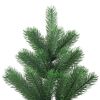 vidaXL Sapin de No&euml;l artificiel Nordmann avec LED et boules Vert 120cm