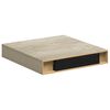 vidaXL &Eacute;tag&egrave;re flottante murale ch&ecirc;ne 23x23,5x3,8 cm MDF