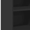 vidaXL Buffet noir 45x41x93 cm bois d'ing&eacute;nierie