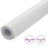 vidaXL Films 4D de voiture 2 pcs Blanc 100x150 cm+50x150 cm
