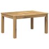 vidaXL Table basse LAREN Blanchi 49 x 68,5 x 36 cm