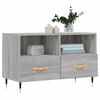 vidaXL Meuble TV Sonoma gris 80x36x50 cm Bois d'ingénierie