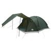 vidaXL Tente Cabane Vert arm&eacute;e 6 personnes Polyester et Acier