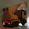 JAMARA Grue t&eacute;l&eacute;command&eacute;e Mercedes-Benz Arocs Liebherr 1:20 Jaune