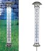 HI Lampe solaire de jardin avec thermom&egrave;tre
