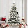 vidaXL Sapin de No&euml;l Artificiel &agrave; Branches Articul&eacute;es Blanc 240 cm